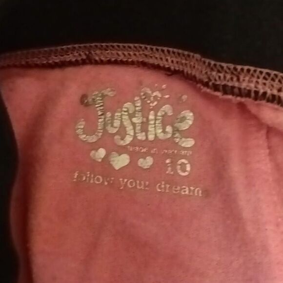 Justice brand Jeggings - Size: 10 - Dance!         (0434) - Picture 4 of 8